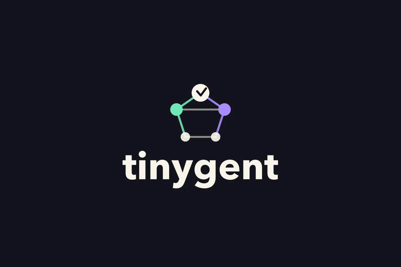 tinygent command-line AI agent workflow